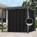 Easy-Going Outdoor Curtains for Patio 1 Panel, 110x120 inch, Weatherproof by Easy-Going