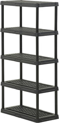 CENTREX 5-Tier Heavy Duty Plastic Storage Shelves by Unknown