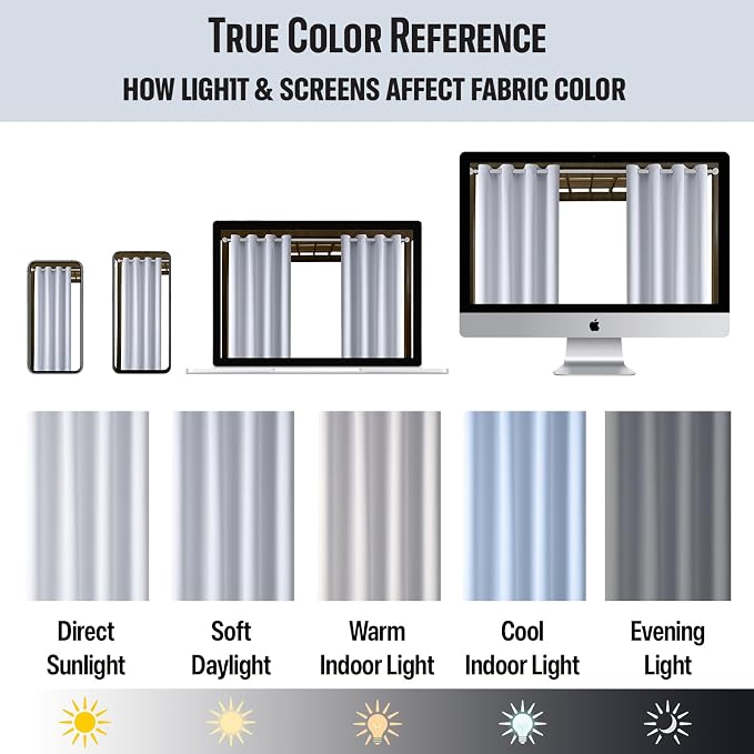 Waterproof Outdoor Curtain W52 x L84 - Image 6