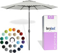 Midtown Umbrellas 10-Year-No-Fade - 8 Ft - UV Proof Off White Polyester Fabric by MidtownUmbrellas