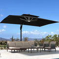 Deconk 10' X 13' Patio Cantilever Outdoor Umbrella by Deconk