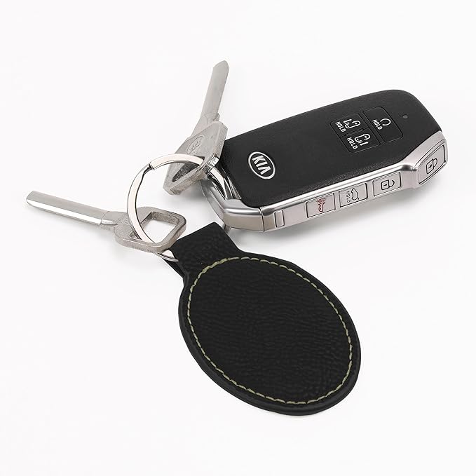 LaserGram Oval Keychain, Disc Golf, Personalized Engraving Included