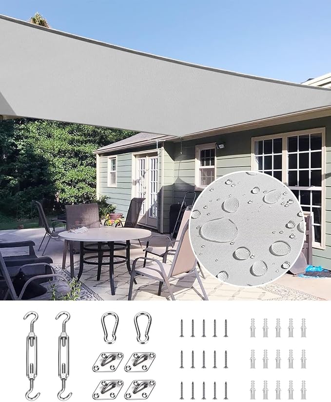 Quictent Waterproof Sun Shade Sail by QUICTENT