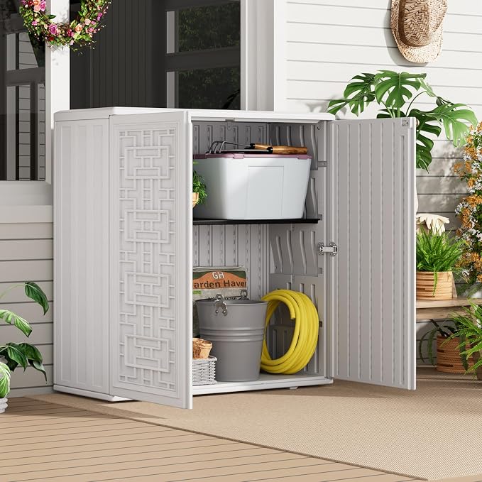 HOMSPARK Indoor/Outdoor Storage Cabinet - Image 6