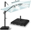 Best Choice Products 10x10ft Cantilever Patio Umbrella w/Base Included by Unknown