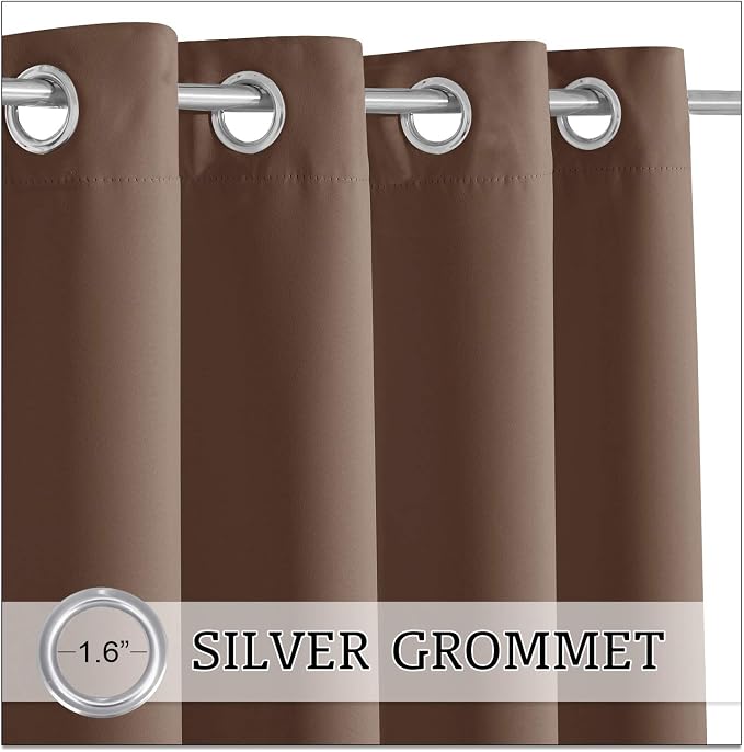 RYB HOME Extra Wide Outdoor Curtains - Image 6