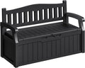 Homall 75 Gallon Outdoor Storage Benches Lockable Deck Box Waterproof | UV by Homall