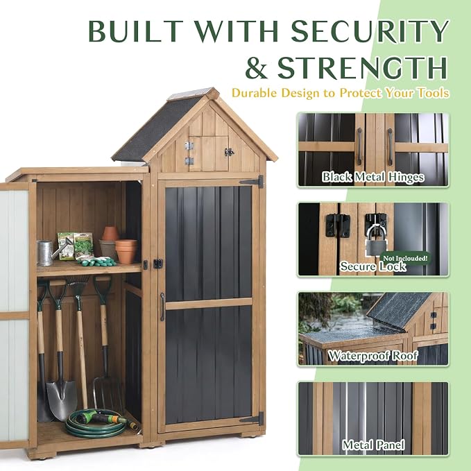 Outdoor Storage Cabinet Weatherproof - Image 3