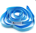 Stretching Strap Yoga Strap with Loops, Stretch Straps for Physical Therapy, Non-Elastic Exercise Strap for Pilates, Dance and Gymnastics with Workout Guide