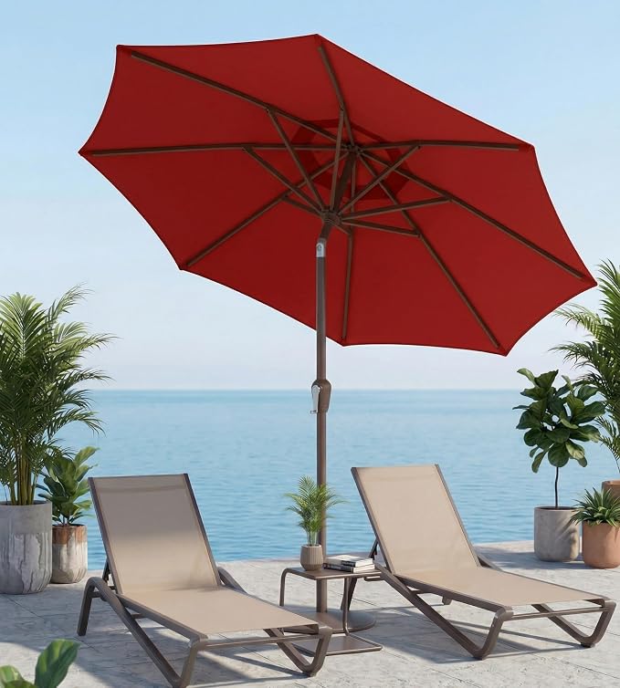 10FT Patio Umbrella, Outdoor Umbrella - Image 5