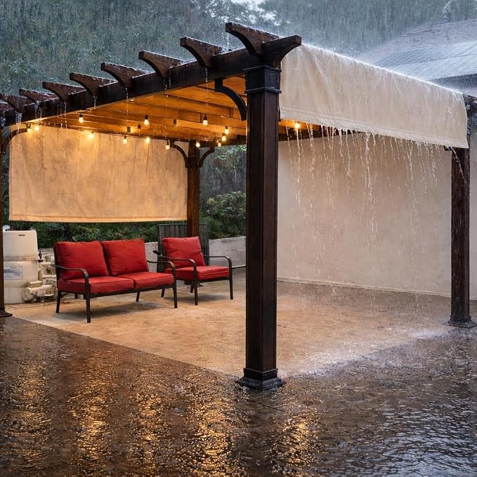Alion Home Waterproof Pergola Cover - Image 4