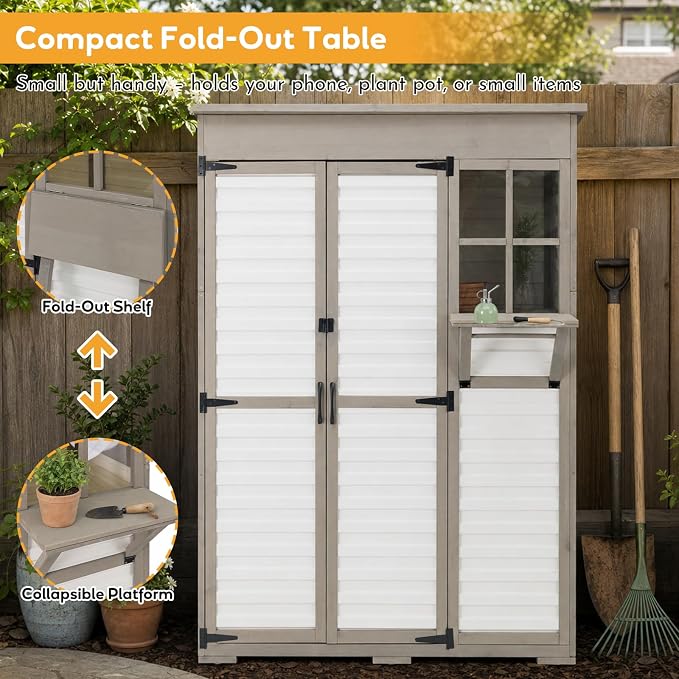 Large Outdoor Storage Cabinet - Image 8
