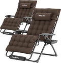 UDPATIO Oversized Zero Gravity Chair Patio Reclining Chairs by UDPATIO