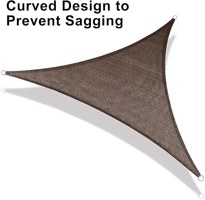 LOVE STORY Custom Size 7' x 14' x 15.7' Sun Shade Sail - Image 6