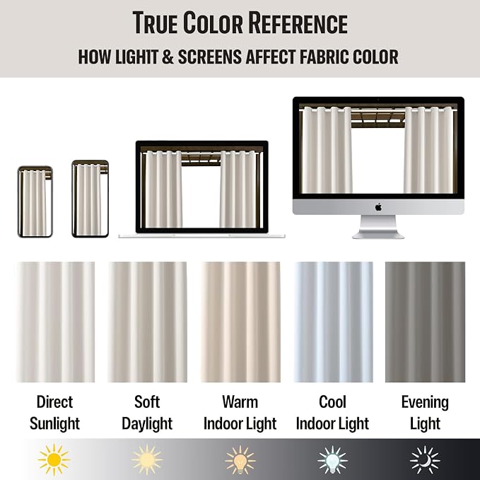 Waterproof Outdoor Curtain W105 x L84 - Image 6