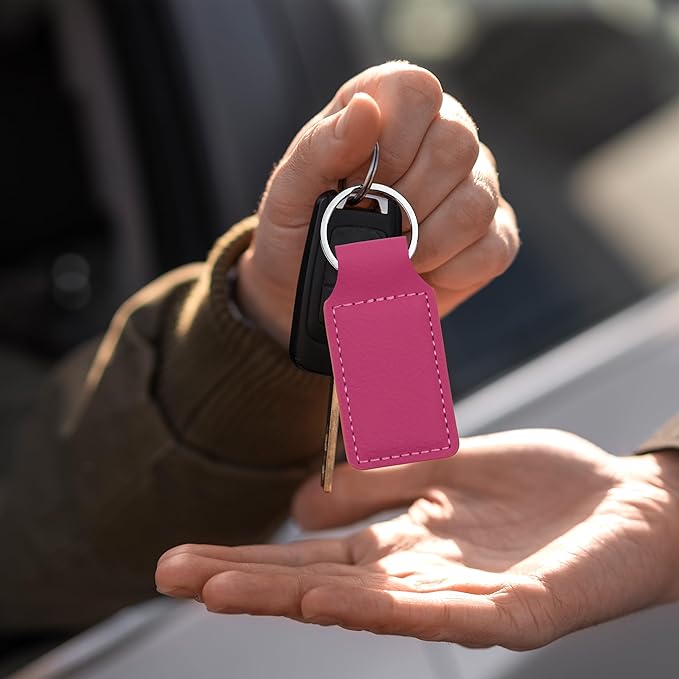 LaserGram Rectangle Keychain, Disc Golf, Personalized Engraving Included
