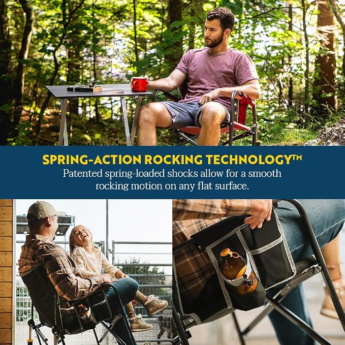 GCI Outdoor Freestyle Rocker XL Camping Chair - Image 5