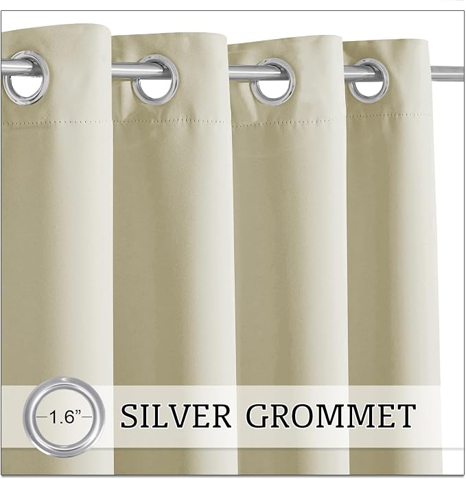 RYB HOME Extra Wide Outdoor Curtains - Image 6