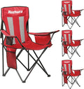 Nazhura 4 Pack Outdoor Camping Chairs Folding/Foldable/Portable by NazhuraGoodCompanionAtHome