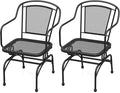 Tangkula Outdoor Rocking Chair Set of 2, Patio Rocker Chairs by TANGKULA