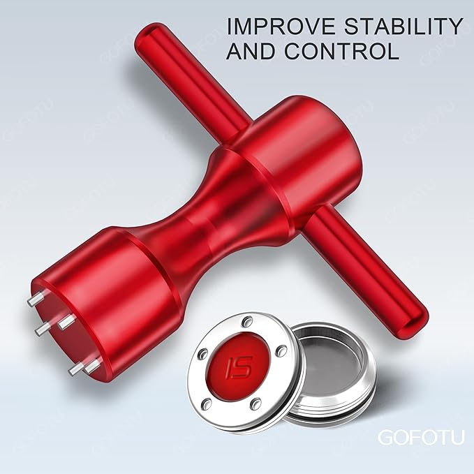 Golf Head weight 2pcs. 15g Golf Custom Weights+Red Wrench Compatible with Titleist Scotty Cameron Putters Newport (15g)