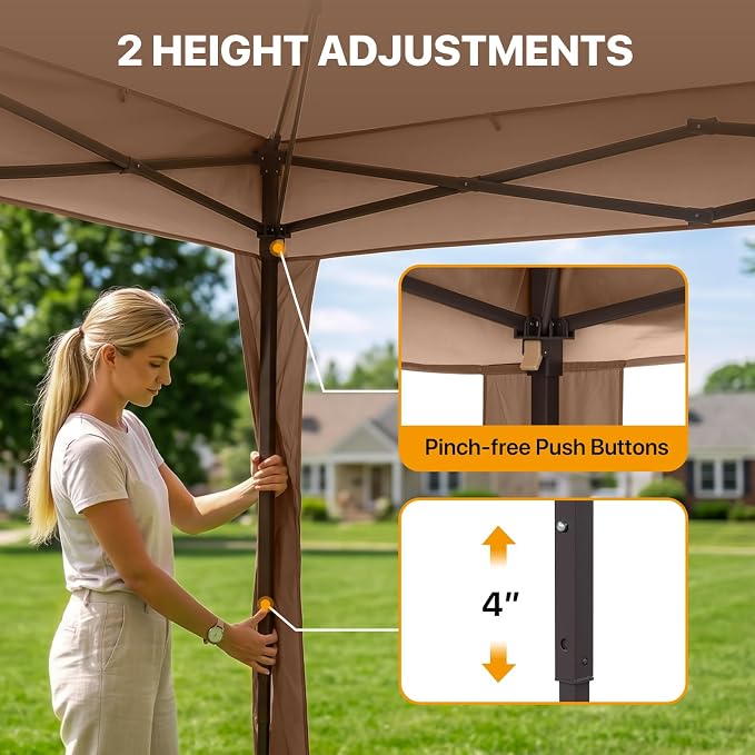 COOS BAY 11x11 Pop Up Gazebo - Image 7