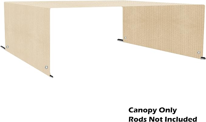 Alion Home Custom HDPE Permeable Canopy Sun Shade Cover Replacement - Image 2