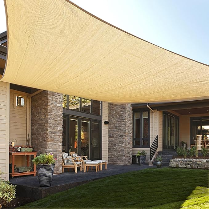 LOVE STORY Custom Size 6' x 15' Sun Shade Sail by LOVESTORY