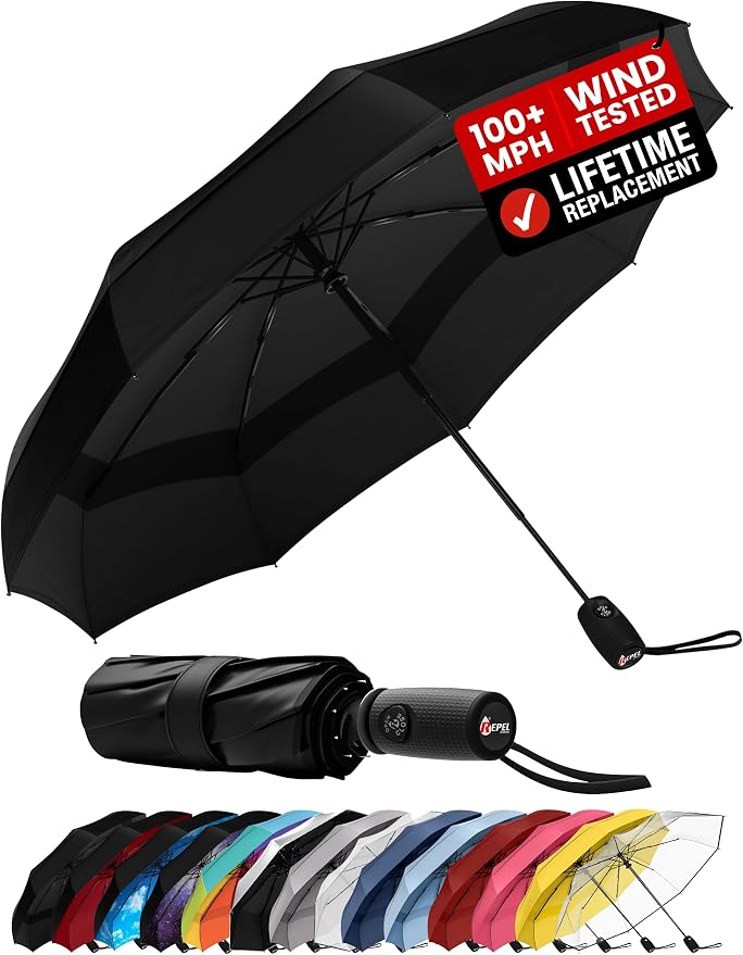 Windproof Travel Umbrella by RepelUmbrella