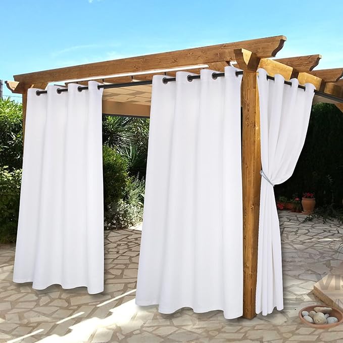 BONZER Waterproof Indoor/Outdoor Curtains by Bonzer