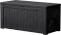 Devoko 120 Gallon Deck Box Resin Outdoor Storage Box Waterproof | Large Outdoor by DEVOKO