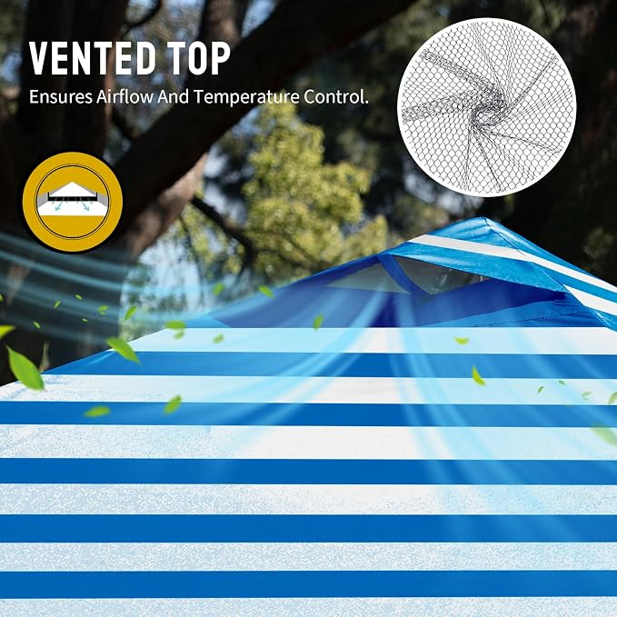 CROWN SHADES 10x10 Pop Up Canopy Tent - Image 5