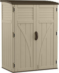 Suncast Outdoor Storage Shed, Water Resistant Resin Vertical Outdoor Storage by Unknown
