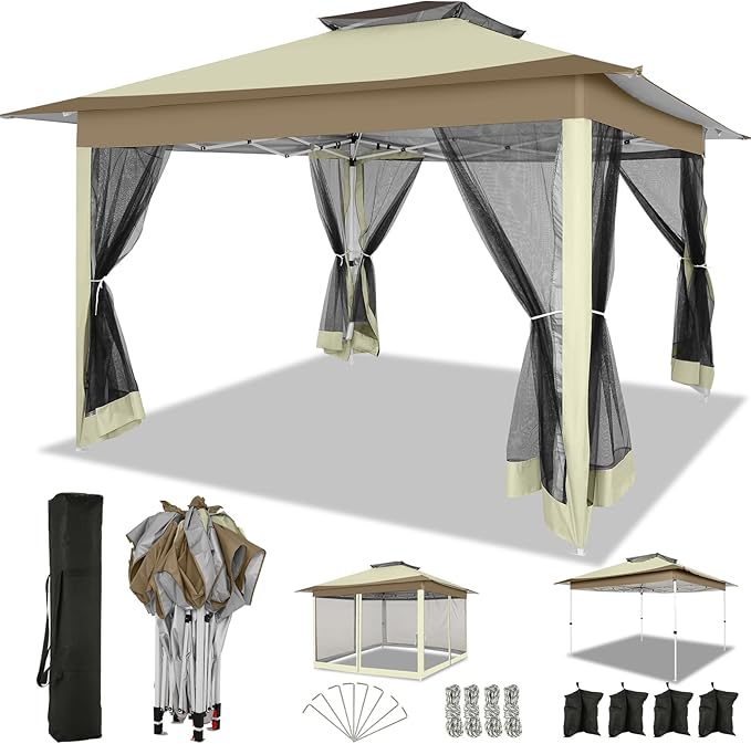 COBIZI 12x12 FT Pop up Gazebo on Clearance Canopy Tent, Carpas para Patio by COBIZI