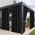 Patio Curtains Outdoor Waterproof, 4 Panels, Rod Pocket Sunshades | by RichSets