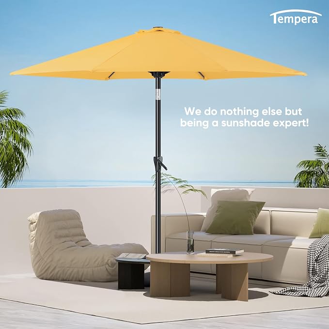 Tempera Patio Market Outdoor Table Umbrella - Image 6