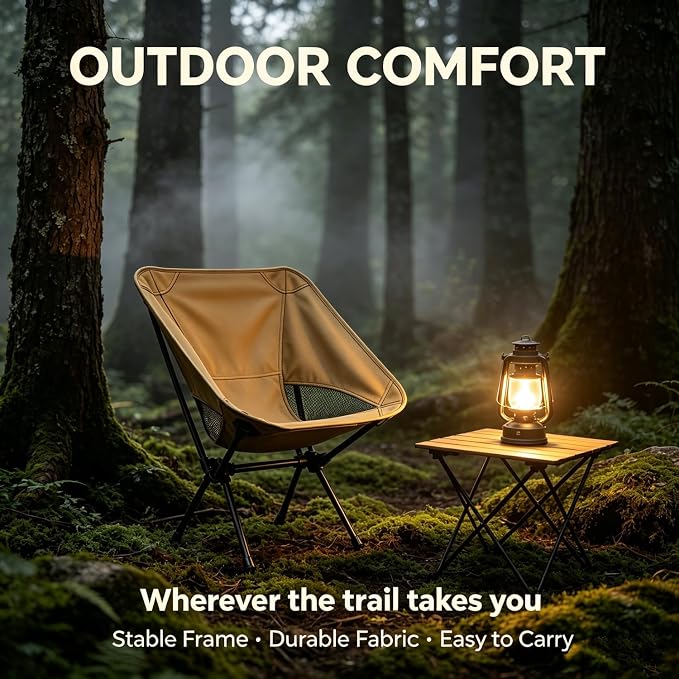 Wind Tour Portable Camping Chair Lightweight Foldable Outdoor Chair - Image 4