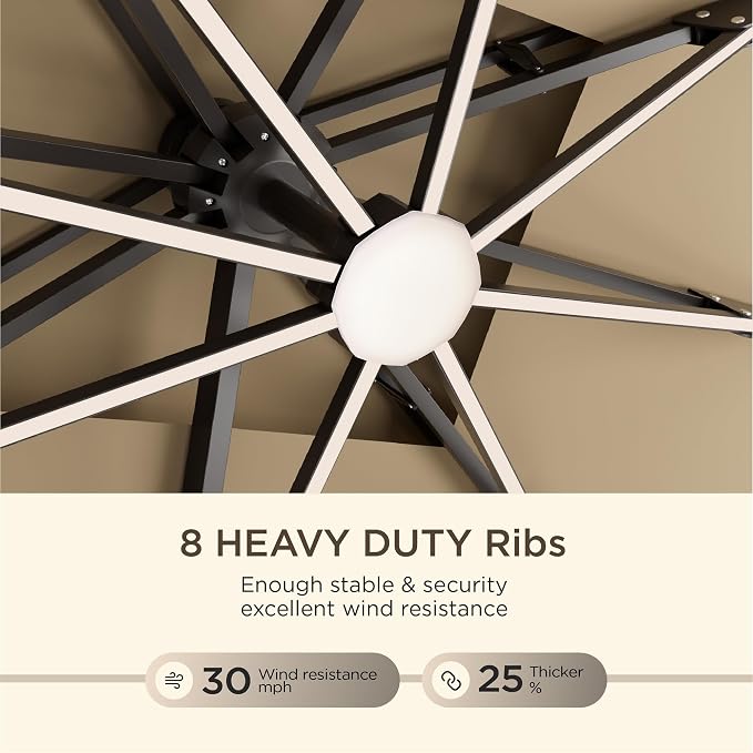 Deconk 10' X 13 'Patio Umbrella - Image 6