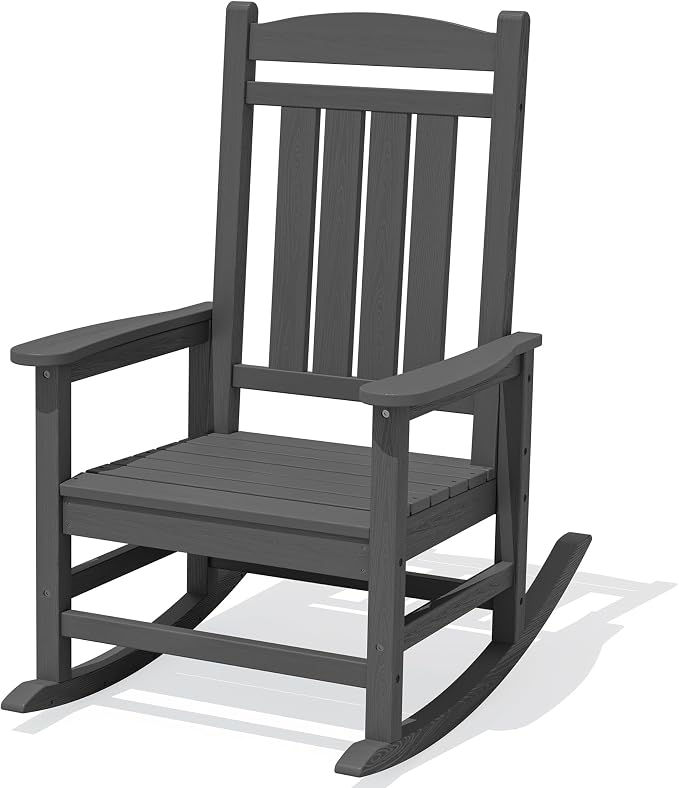 Oversized Outdoor Rocking Chair by KINGYES