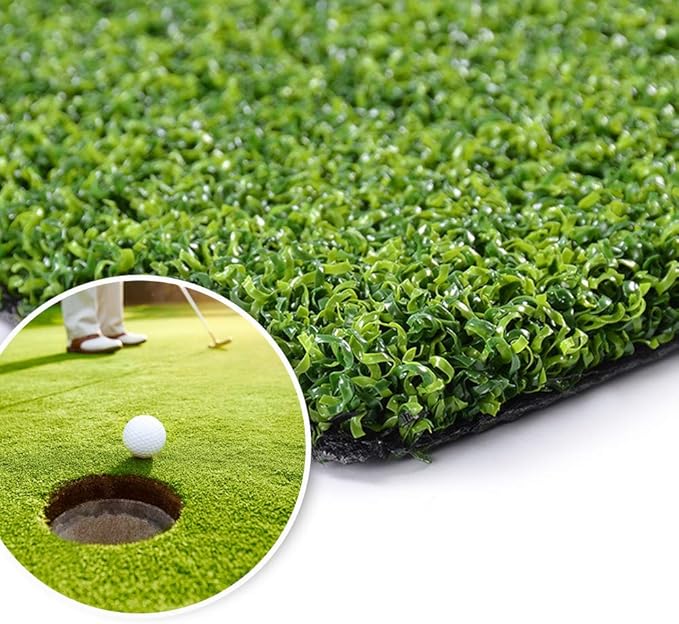Pro Putting Green Golf Artificial Grass Turf 7FTX68FT， Indoor Outdoor Golf Training Mat, Synthetic Fake Grass for Baseball Football Gym Sports