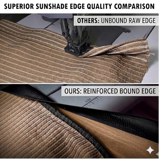 90% Shade Cloth Sun Shade Fabric Privacy Screen Shade Cover - Image 3