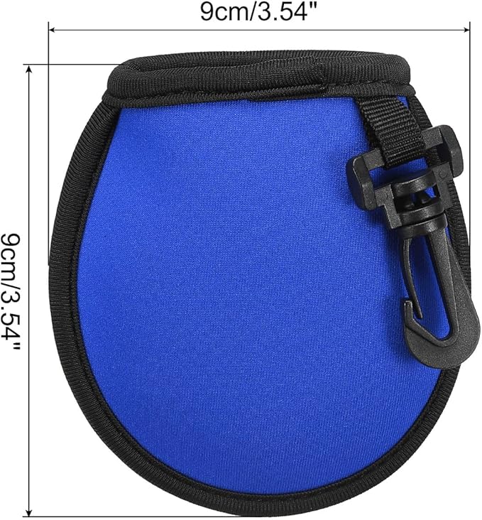 PATIKIL Golf Ball Washer Pouch, Portable Golf Balls Cleaner Pocket Bag with Hanging Clip for Women Golf Exercise