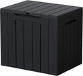 Devoko 29 Gallon Deck Box, Waterproof Resin Outdoor Storage Box | Lockable and by DEVOKO