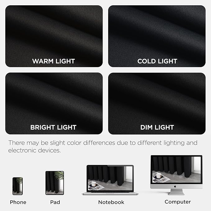 Joydeco Door Curtain Blackout Curtains - Image 8