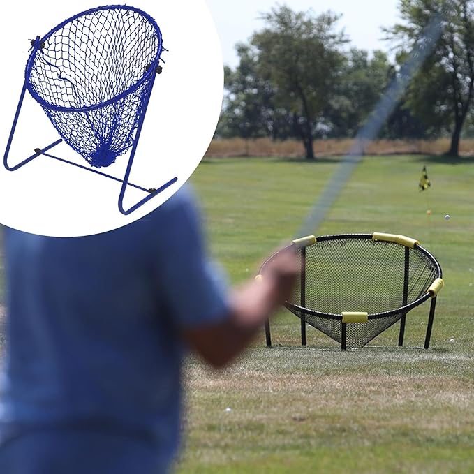 Golf Chipping Net Improve Short Game Sturdy Training Equipment Accuracy and Swing Practice for Backyard Husband Beginners