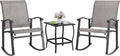 Shintenchi 3 Piece Rocking Bistro Set, Outdoor Furniture by Shintenchi%7CFurnitureMadeforRealLife