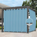 Easy-Going Outdoor Curtains for Patio 1 Panel, 150x84 inch, Sky Blue | by Easy-Going
