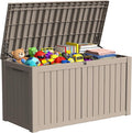 180 Gallon Outdoor Storage Box Resin Deck Box All Weather Waterproof Large by Decksplore%E2%80%94BuiltforOutdoor