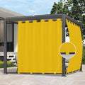 Easy-Going Outdoor Curtains for Patio 1 Panel, 110x96 inch, Weatherproof by Easy-Going