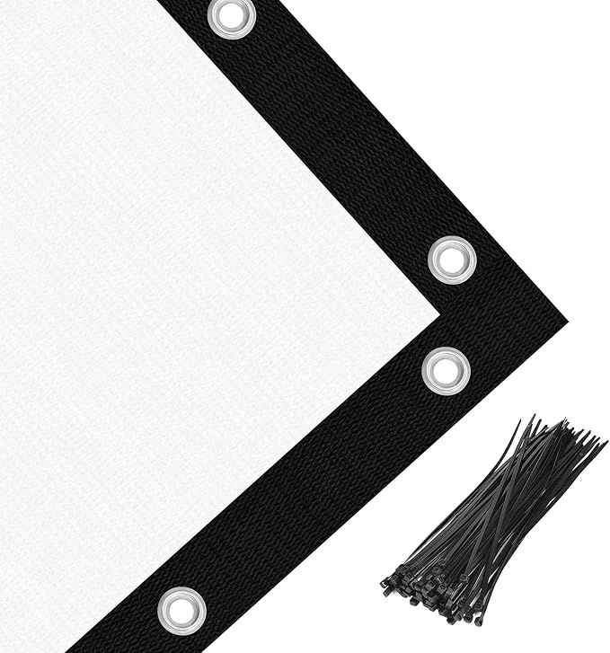 Amagenix 90% Pergola Shade Cover 10' X 14' Sun Shade Cloth - Image 5